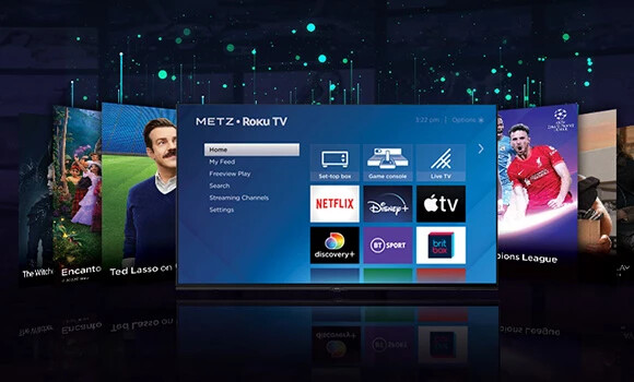 Metz Roku : Simple, Smart, Streaming platform