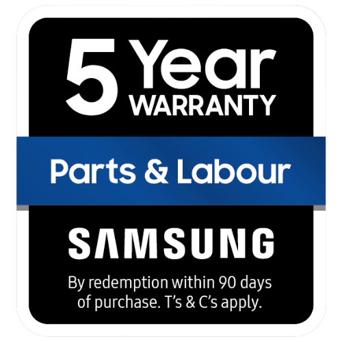 Samsung 5 Year Warranty