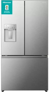 Hisense RF815N4SESE Total No Frost Plumbed American Fridge Freezer - Silver