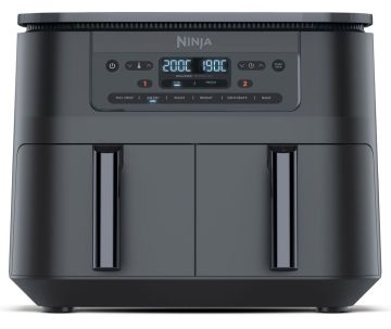 Ninja DZ300UK 7.6 litre 6-in-1 Dual Zone Air Fryer - Gun Metal Grey