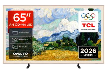 TCL 65A400 PRO-UK 65" 4K Ultra HD QD-MINI LED AI ART TV - 65A400PRO-UK