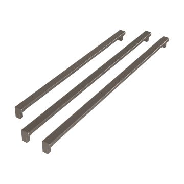 Bertazzoni 901659 Professional Series Titanium Handle Kit for French Door Fridge