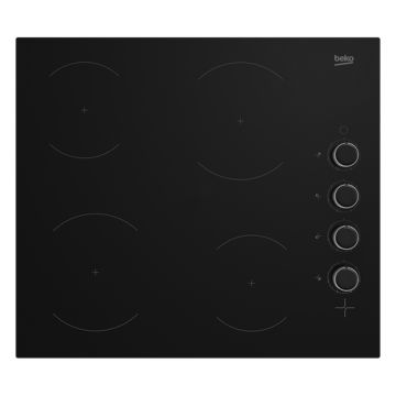 Beko CIHYV21B 58cm Ceramic Hob - Black