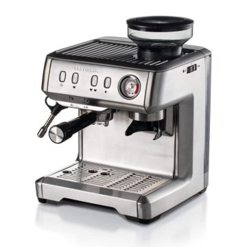 Ariete Metal Espresso Coffee Maker with Grinder - AR1313