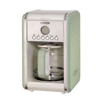 Ariete Vintage 12 Cup Drip Filter Coffee Machine Green - AR4204