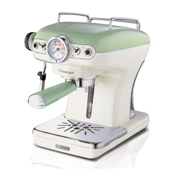 Ariete Vintage Espresso Coffee Machine Green - AR8914