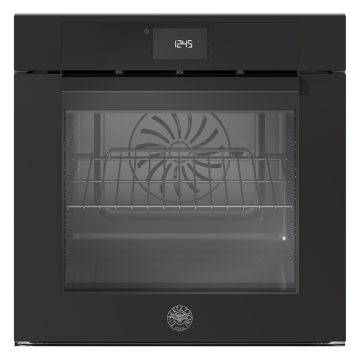 Bertazzoni F6011MODELN Modern Series 60cm Built-in Electric Single Oven, 11 Functions - Matt Black