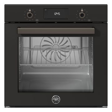Bertazzoni F6011PROELN Professional Series 60cm Built-in Electric Single Oven, 11 Functions - Matt Black