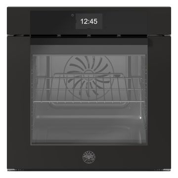 Bertazzoni FMOD6117CTN3 Modern Series 60cm Built-in Pyrolytic Steam Single Oven, 11 Functions - Matt Black
