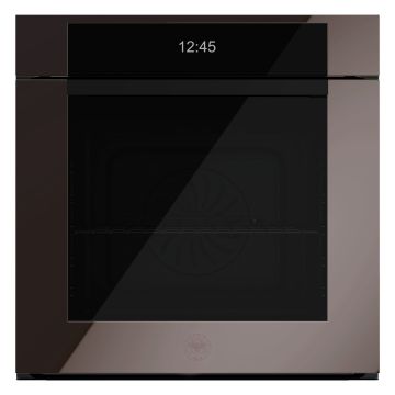 Bertazzoni FMOD6117PTS3 Modern Series 60cm Built-in Pyrolytic Single Oven, 11 Functions - Obsidian