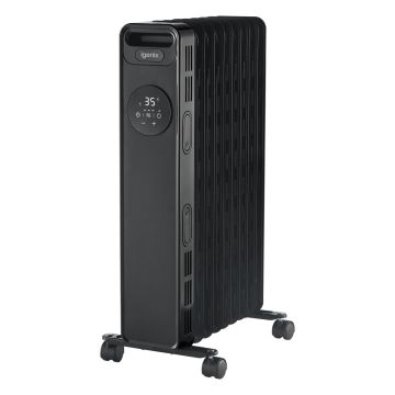 Igenix 2kW Digital Oil Filled Radiator Black - IG2621BL