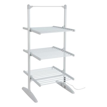 Igenix 3 Tier Heated Airer - Silver - IGHA02236S