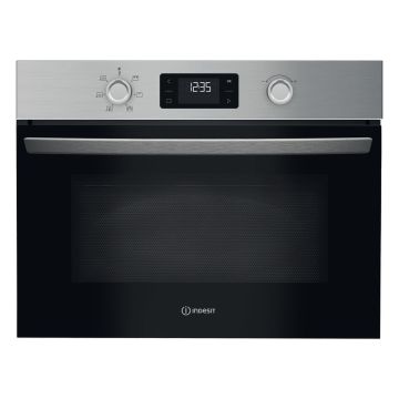 Indesit IP252RXUK 40L Built-in Microwave with Grill - Stainless Steel