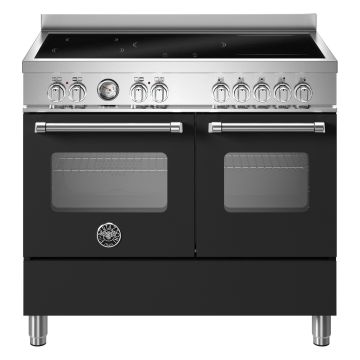 Bertazzoni MAS105I2ENEC2 Master Series 100cm Induction Range Cooker, Double Oven - Matt Black