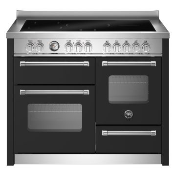 Bertazzoni MAS115I3ENEC2 Master Series XG 110cm Induction Range Cooker, Triple Oven - Matt Black