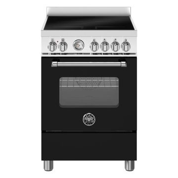 Bertazzoni MAS64I1ENEC2 Master Series 60cm Induction Range Cooker, Single Oven - Matt Black
