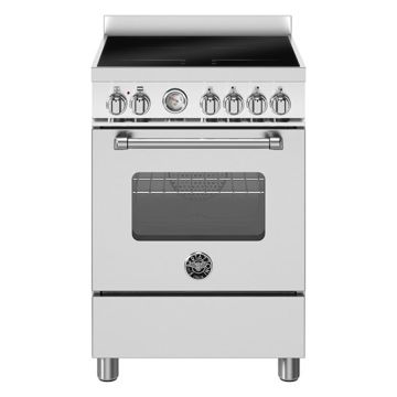 Bertazzoni MAS64I1EXC2 Master Series 60cm Induction Range Cooker, Single Oven - Stainless Steel