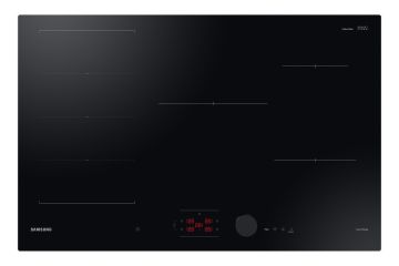 Samsung NZ85C6058FK/U1 Slim Fit 80cm 5 Burner Induction Hob with Flex Zone Plus - Black