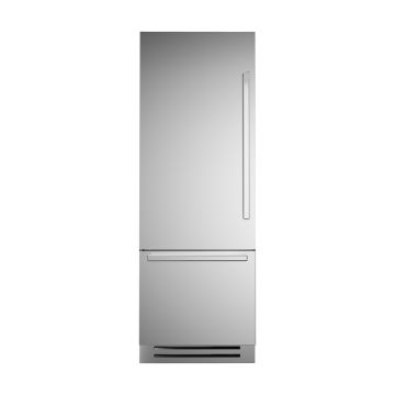 Bertazzoni REF755BBLXTT 75cm Built-in Bottom Mount Fridge Freezer, Left Hinge - Stainless Steel