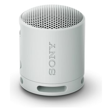 Sony SRSXB100H_CE7 Compact Bluetooth Wireless Speaker - Light Grey