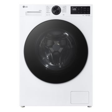LG Series 3 AI Direct Drive W2X5085TLB 8kg Washer Dryer - White