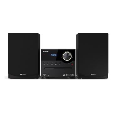 Sharp XL-B517D(BK) Wireless Hi-Fi Micro System - Black - XL-B517DBK