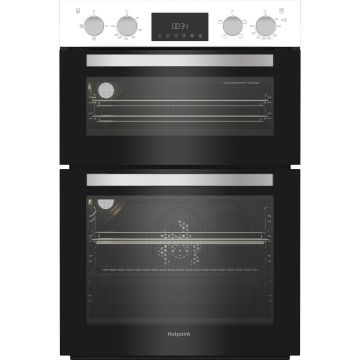 Hotpoint DIH10DW 59.40cm Built In Electric Double Oven - White