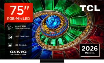 TCL 75RM7L-UK 75" 4K RGB-Mini LED HDR Google TV