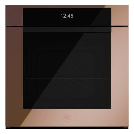 Bertazzoni FMOD6117PTM3 Modern Series 60cm Built-in Pyrolytic Single Oven, 11 Functions - Bronze