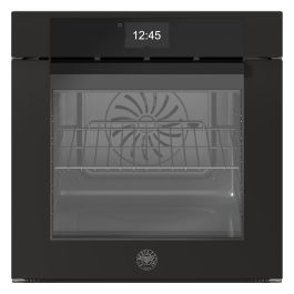 Bertazzoni FMOD6117PTN3 Modern Series 60cm Built-in Pyrolytic Single Oven, 11 Functions - Matt Black