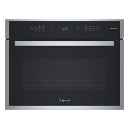 Hotpoint HCW6O7HTSXUKC 45cm Built-in Combi Microwave Oven - Stainless Steel