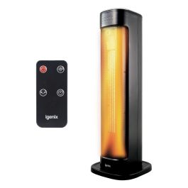 Igenix 2kW PTC Tower Heater Black - IGHT020DB