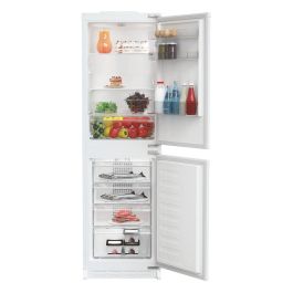 Indesit KINH1261B4UK 50/50 Integrated Fridge Freezer - Zinc Metal