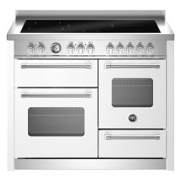 Bertazzoni MAS115I3EBIC2 Master Series XG 110cm Induction Range Cooker, Triple Oven - Matt White