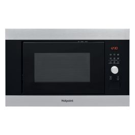 Hotpoint MF25GIXH 25L Built-in Microwave with Grill - Stainless Steel