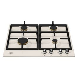 Bertazzoni P604HERAX Heritage Series 60cm Gas Hob - Ivory/Chrome