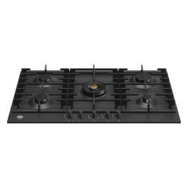 Bertazzoni P905CMODNE Modern Series 90cm Gas Hob with Central Wok Burner - Matt Black