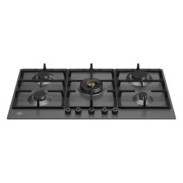 Bertazzoni P905CPRONE Professional Series 90cm Gas Hob with Central Wok Burner - Matt Black