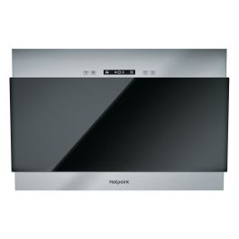Hotpoint PHVP64FALK 60cm Chimney Cooker Hood - Black