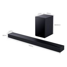 TCL Q65H 5.1 soundbar with Dolby Atmos & Ray Danz technologies - Black