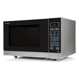 Sharp R372SLM 25 Litre Solo Microwave - Silver