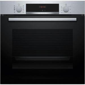 Bosch HQA534BS3B 59.4cm Built In Electric Single Oven - Stainless Steel