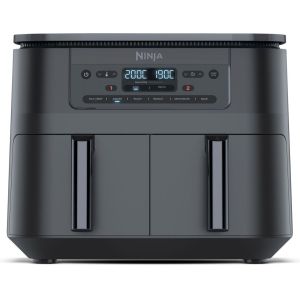 Ninja DZ300UK 7.6 litre 6-in-1 Dual Zone Air Fryer - Gun Metal Grey