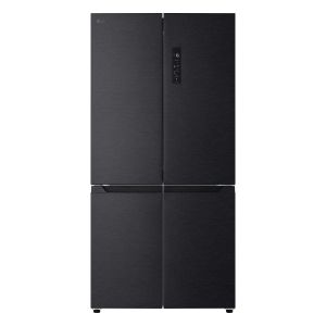 LG GMM42ABBEH No Frost American Fridge Freezer - Matte Black