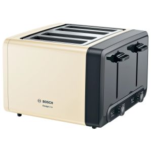 Bosch TAT4P447GB 4 Slot Toaster - Cream