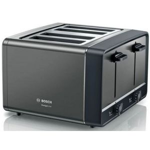 Bosch TAT5P445GB 4 Slice Toaster - Anthracite