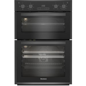 Blomberg RODN9202DX 59.4cm Built In Electric Double Oven - Dark Steel