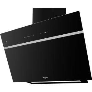 Whirlpool 90CM Chimney Hood - Touch Control - Black With Cooksense. Northern Ireland Only