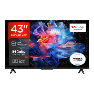TCL 43V6C-UK 43" 4K Direct LED HDR Google TV