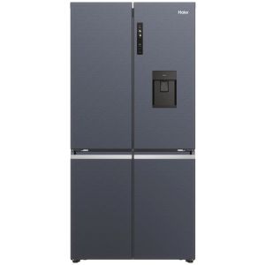 Haier HCR5919EHMB 90cm 60/40 Frost Free American Fridge Freezer - Brushed Black